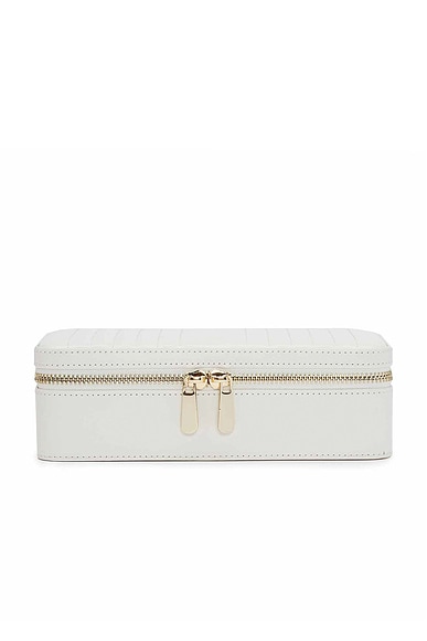 Wolf 1834 Maria Medium Zip Case in White