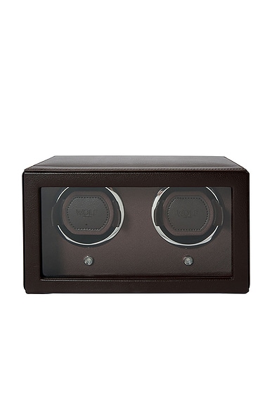 Cub Double Watch Winder with Cover
