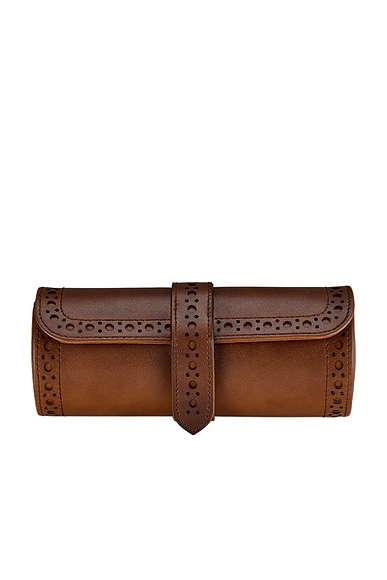 Brogue Triple Watch Roll