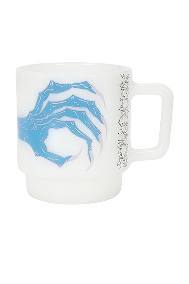 WACKO MARIA x Neck Face Mug in White