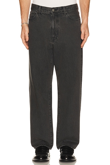WACKO MARIA Denim Pants in Black