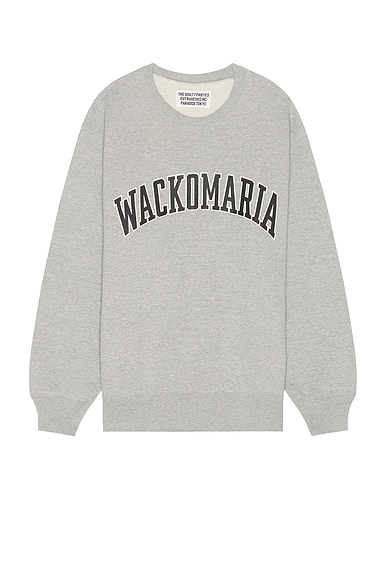 お歳暮 人気 オシャレ Middle MARIA WACKO Weight FWRD | Gray in Type-1 Shirt Sweat トップス