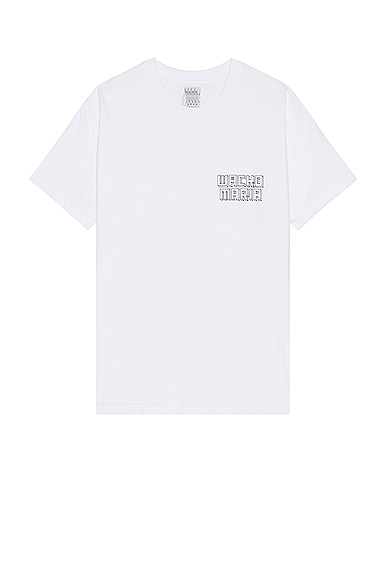 Shop Wacko Maria Crew Neck T-shirt In White