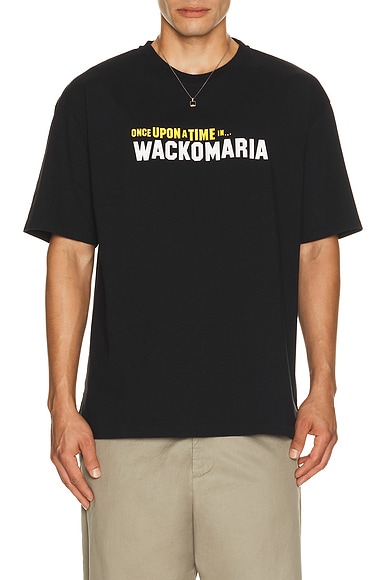 Washed Heavy Weight Crew Neck Tee Shirt Type 5