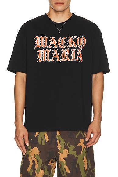 Washed Heavy Weight Crew Neck Tee Shirt Type 11