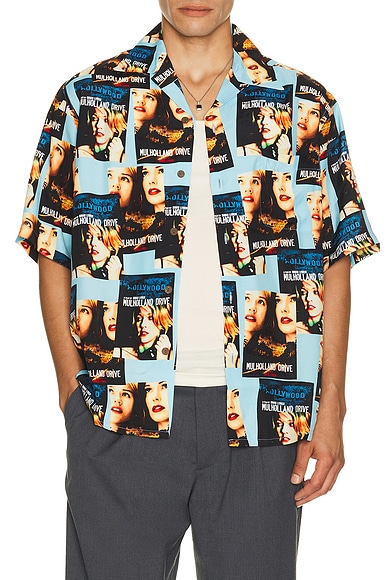 Mulholland Drive Short Sleeve Hawaiian Shirt Type 1