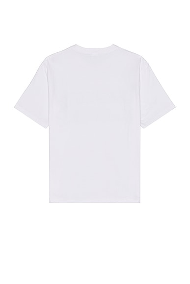 Shop Wacko Maria Washed Heavy Weight Crew Neck T-shirt In White