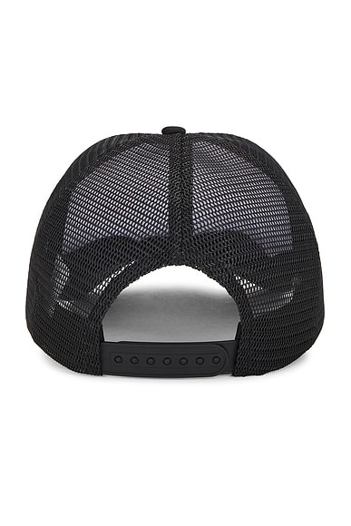 Wahine Trucker Hat In Black
