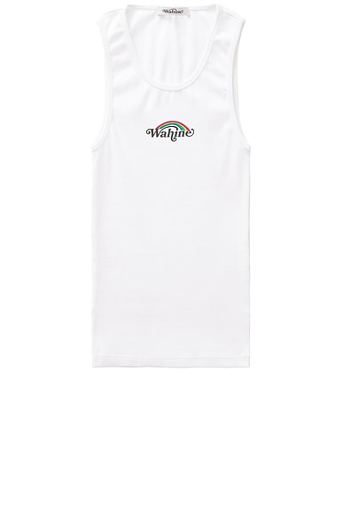 Wahine Tank Top in White