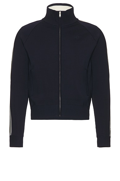 Wales Bonner Tide Track Top in Navy