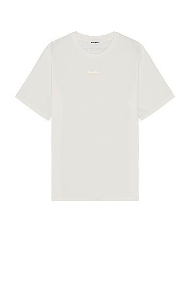 Wales Bonner Original Tee in Ivory