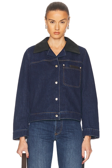 Wales Bonner Sea Denim Jacket in Indigo