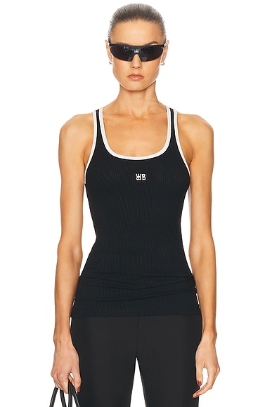 Wales Bonner Sonic Vest in Black