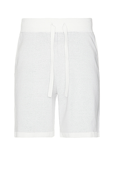 Shop Wao Fully Knitted Short In White