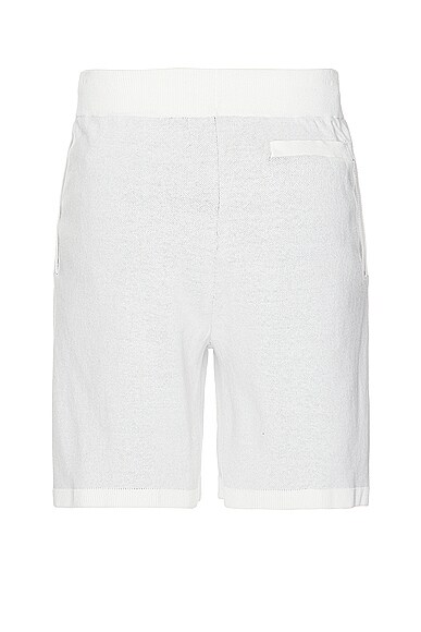 Shop Wao Fully Knitted Short In White
