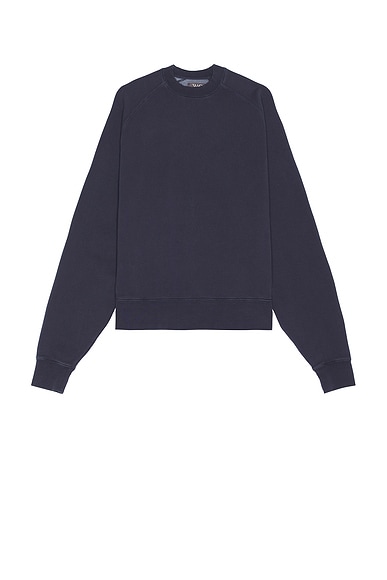 WAO The Crew Sweatshirt in Navy