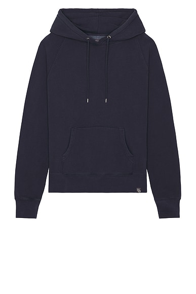 COMME des GARCONS PLAY K Way Hoodie Full Zip in Navy FWRD