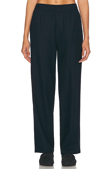WAO Casual Linen Pant in Navy