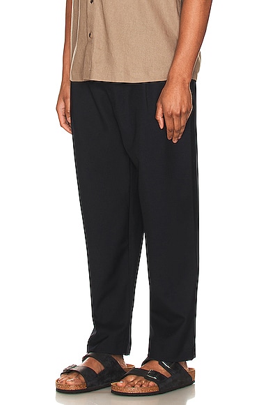Shop Wao The Casual Trouser In Navy