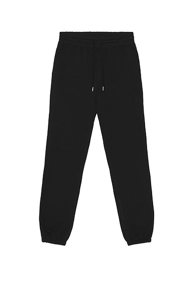 WAO The Fleece Jogger in Black