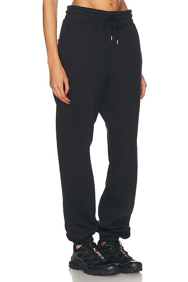 Shop Wao The Fleece Jogger In Black