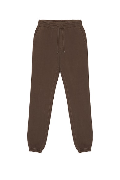 WAO The Fleece Jogger in Brown