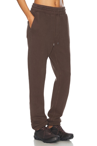 Wao The Fleece Pant In Brown
