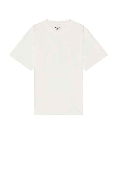 WAO The Oversized Tee in White