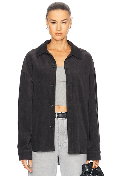 Oversized Corduroy Shirt