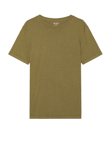 WAO The Standard Tee in Olive