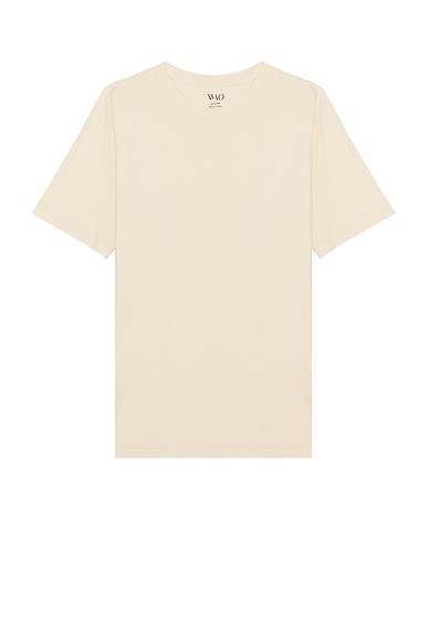 WAO The Standard Tee in Natural