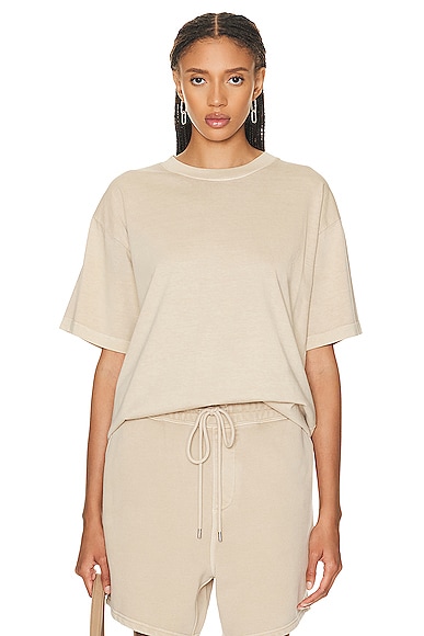 WAO The Relaxed Tee in Tan