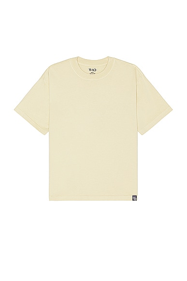 WAO The Relaxed Tee in Light Brown