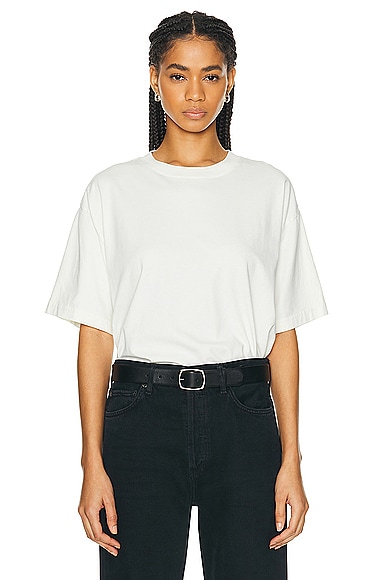 WAO The Relaxed Tee in Off White