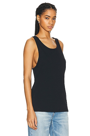 Shop Wao The Relaxed Tank In Black