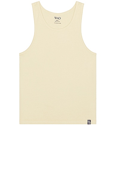 WAO The Relaxed Tank in Light Brown