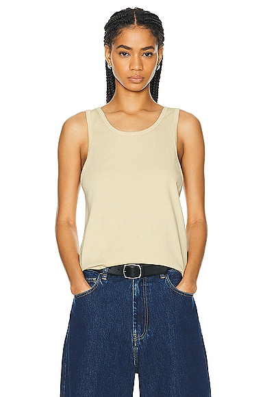WAO The Relaxed Tank in Light Brown
