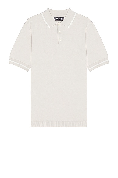WAO Everyday Luxe Polo in Canvas