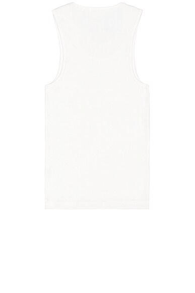 Shop Wao The Fitted Tank In White