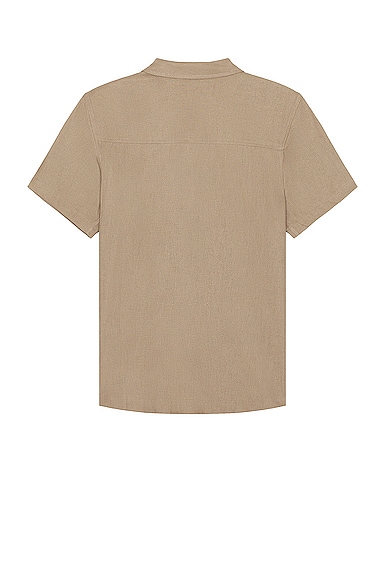 Shop Wao The Short Sleeve Shirt In Olive