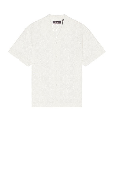 Embroidered Floral Shirt