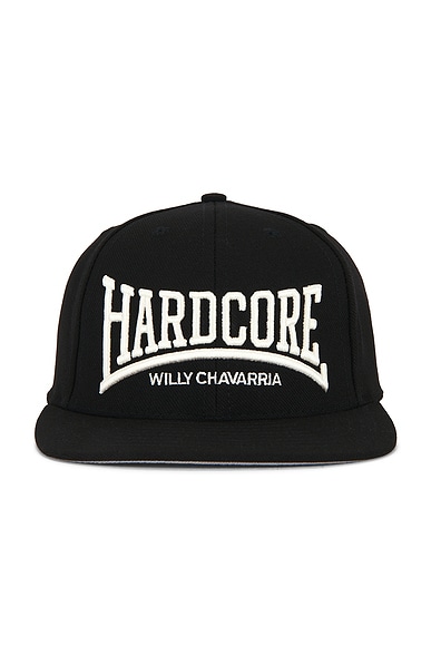 Willy Chavarria Hardcore Cap in Black