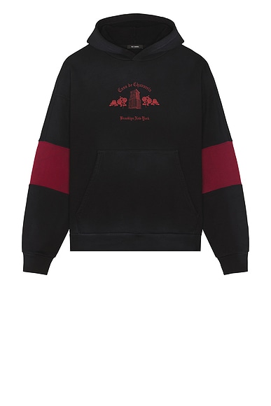 Willy Chavarria Casa De Chavarria Hoodie in Black