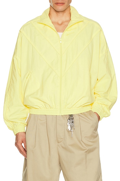 Willy Chavarria Bad Boy Track Jacket in Butter