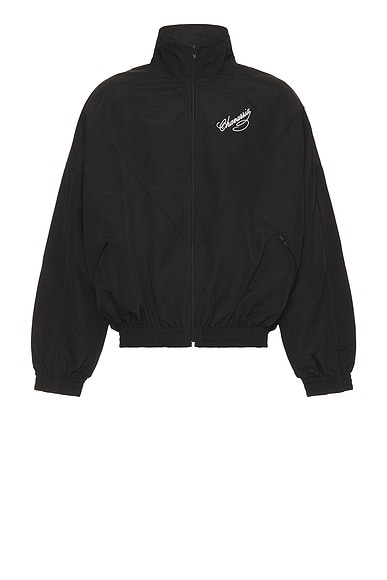 MM6 Maison Margiela Bomber Jacket in Deep Black | FWRD MM6 Maison Margiela Bomber Jacket in Deep Black | FWRD