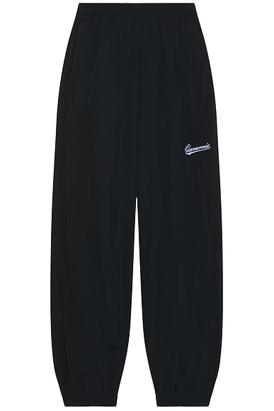 Willy Chavarria Bad Boy Track Pant in Black