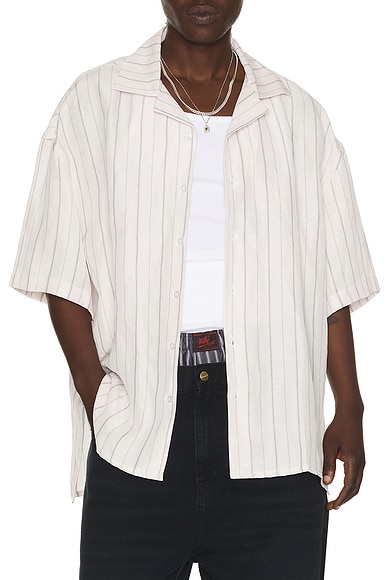 Camp Collar Short Sleeve Shirt