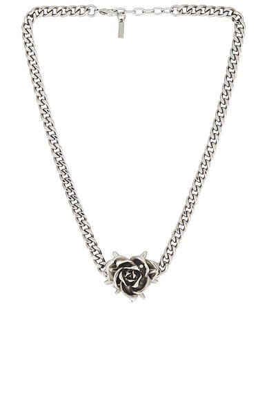 Spiky Rose Necklace