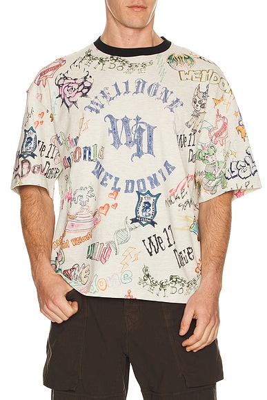 Doodle Printed T-Shirt