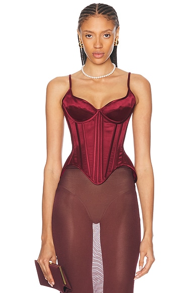 Beige Fine Mesh No Line Corset, Hourglass Silhouette